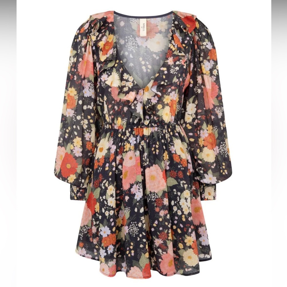 Spell Vintage Sangria Playdress Mini Dress - Picture 2 of 11